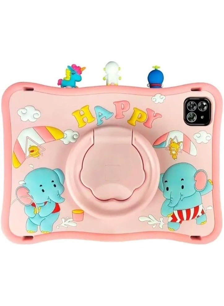 ELTRAZONE Tab10 10.1 Inch Kids Tablet – 6GB RAM, 128GB Storage, 8000 mAh Battery | Android Tablet with Educational Apps, Parental Controls, Durable Design & Pink Color - Image 2
